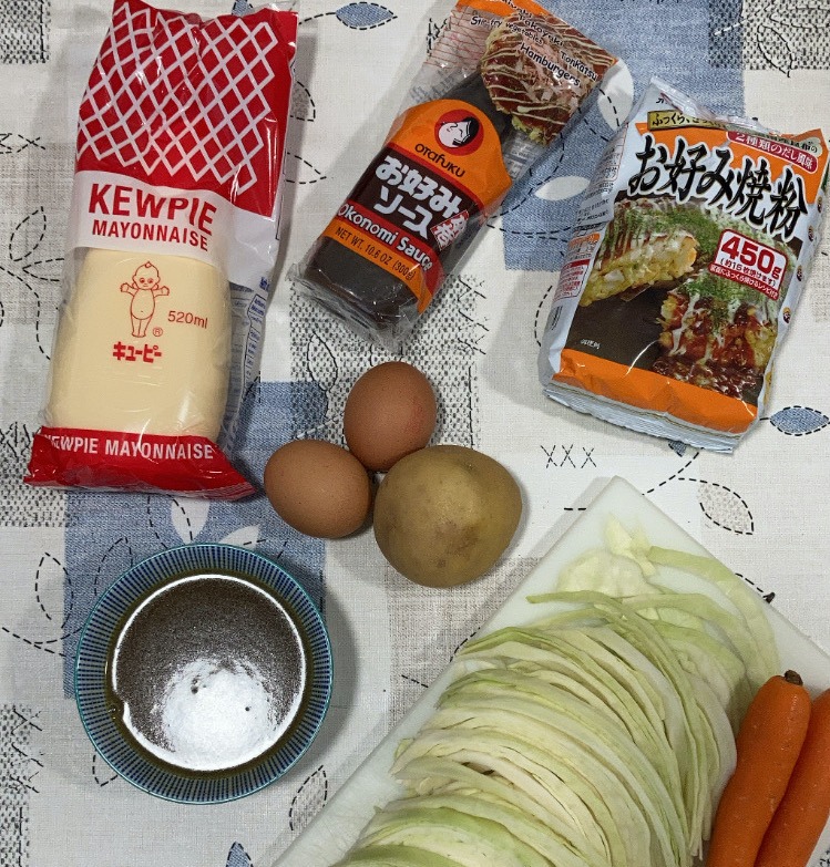 Ingredientes okonomiyaki