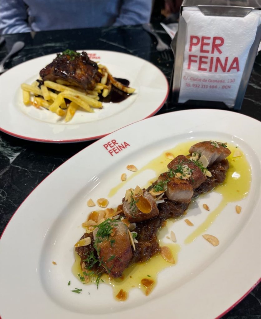 Menú mediodía Poblenou