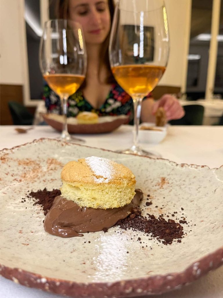 Postre restaurante MontRubí
