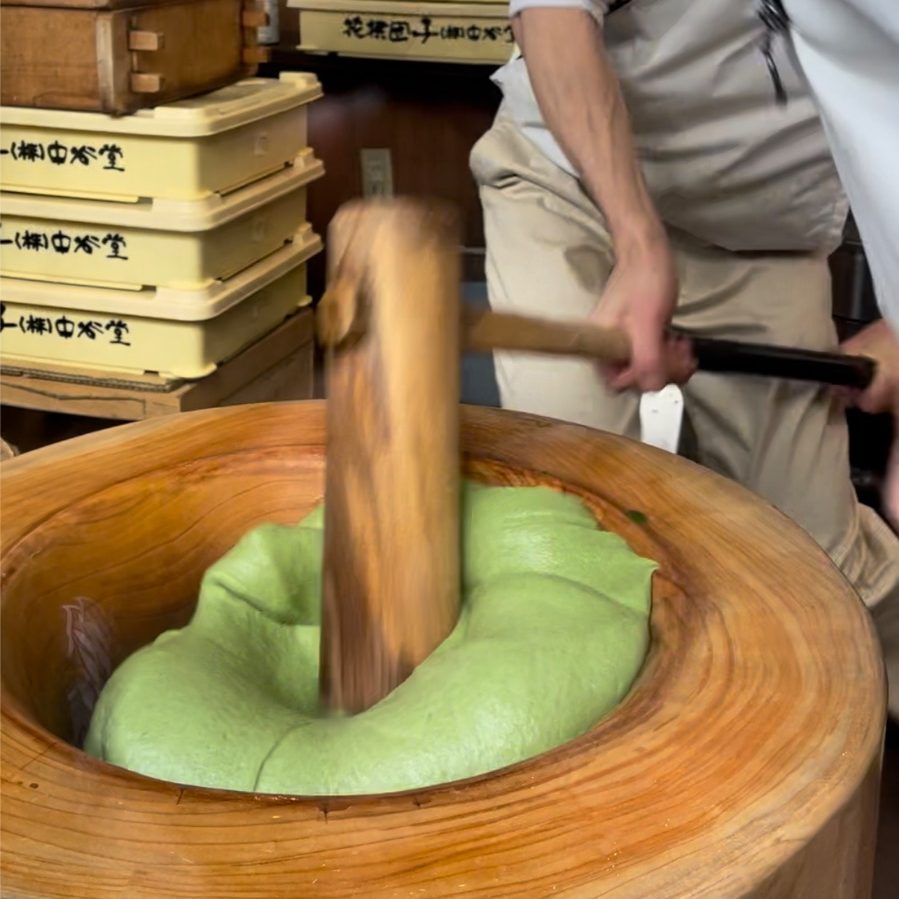 Mochi más famoso de Japón en Nara