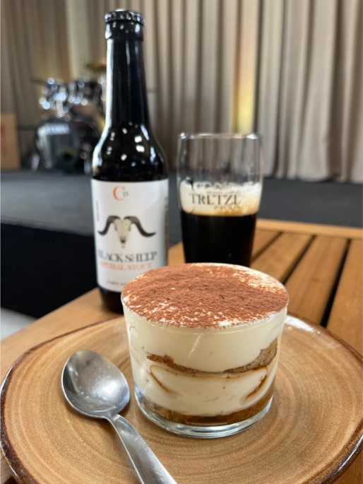 Birramisú, la versión del toramisú elaborado con cerveza artesana