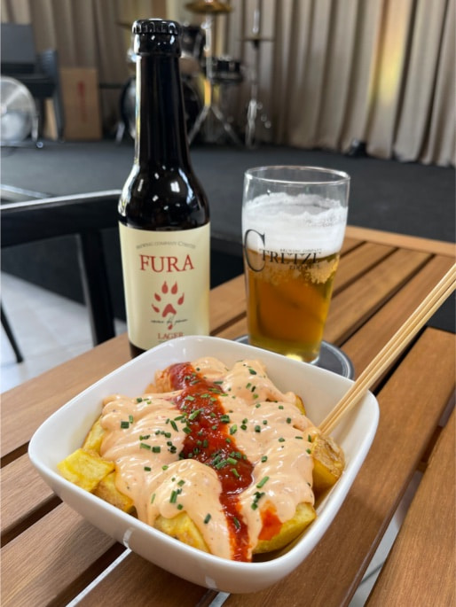 Bravas + Birra artesana